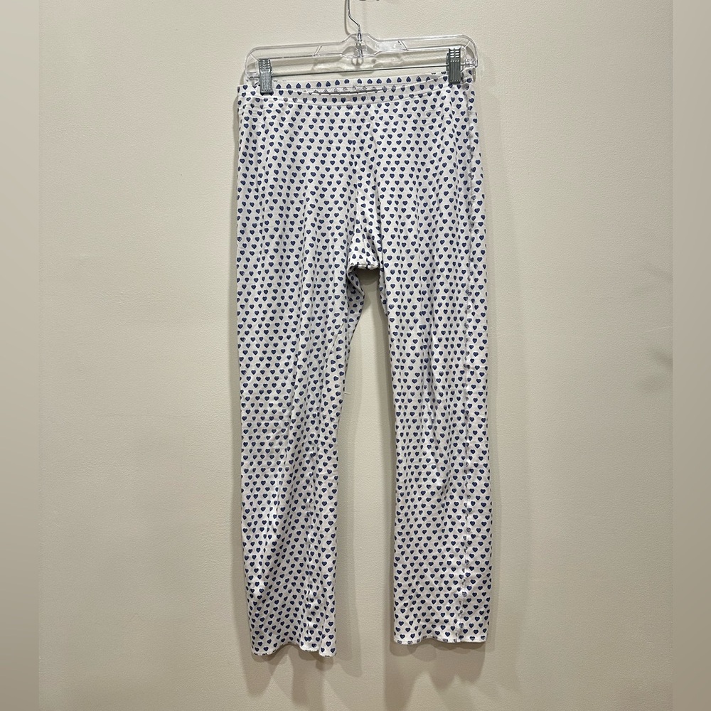 Roller Rabbit Blue Heart Pajama Pants XS EUC - Picture 2 of 5
